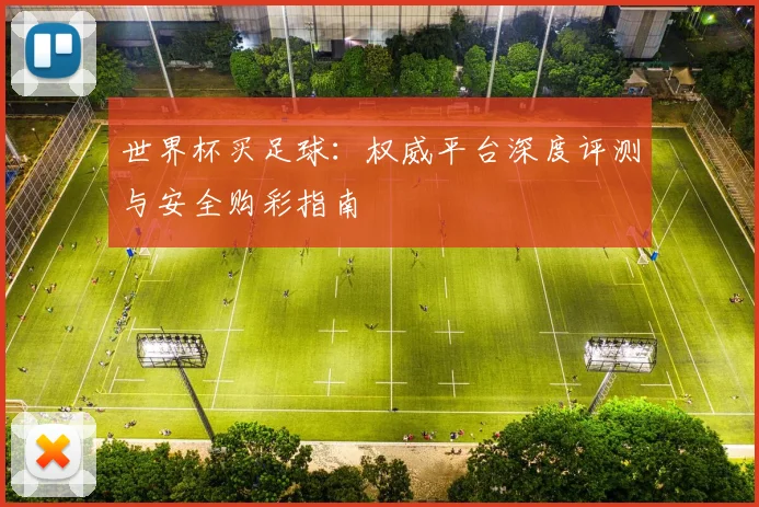 世界杯买足球:权威平台深度评测与安全购彩指南