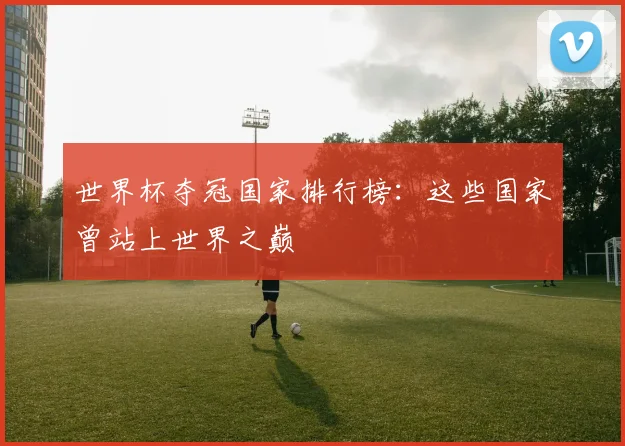 世界杯夺冠国家排行榜:这些国家曾站上世界之巅